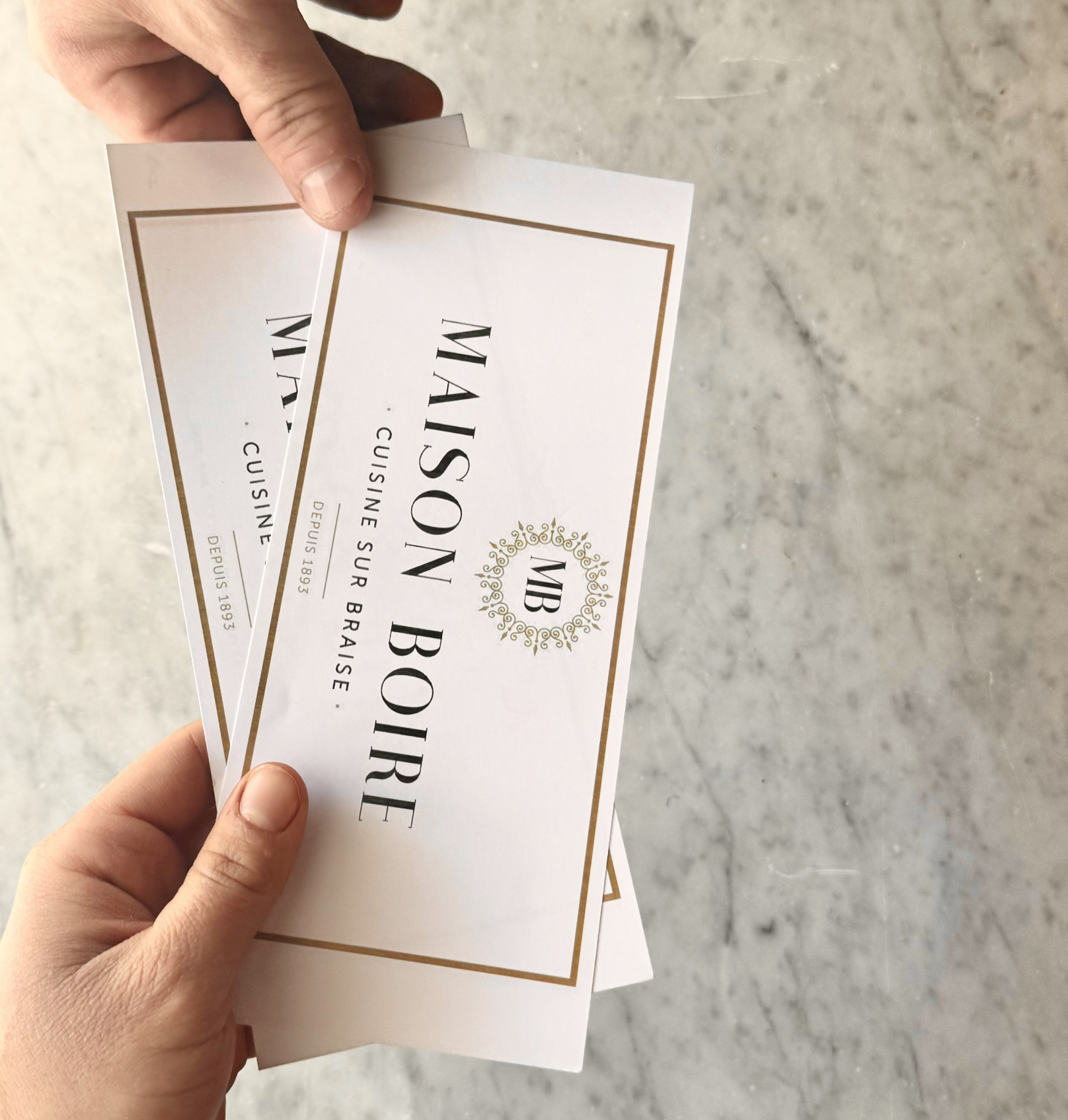Certificat Cadeau Maison Boire