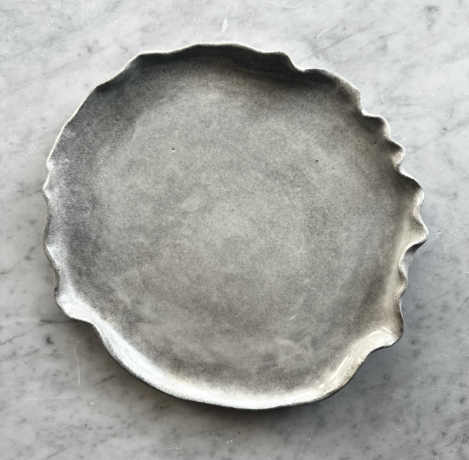 Poterie - Assiette Lune